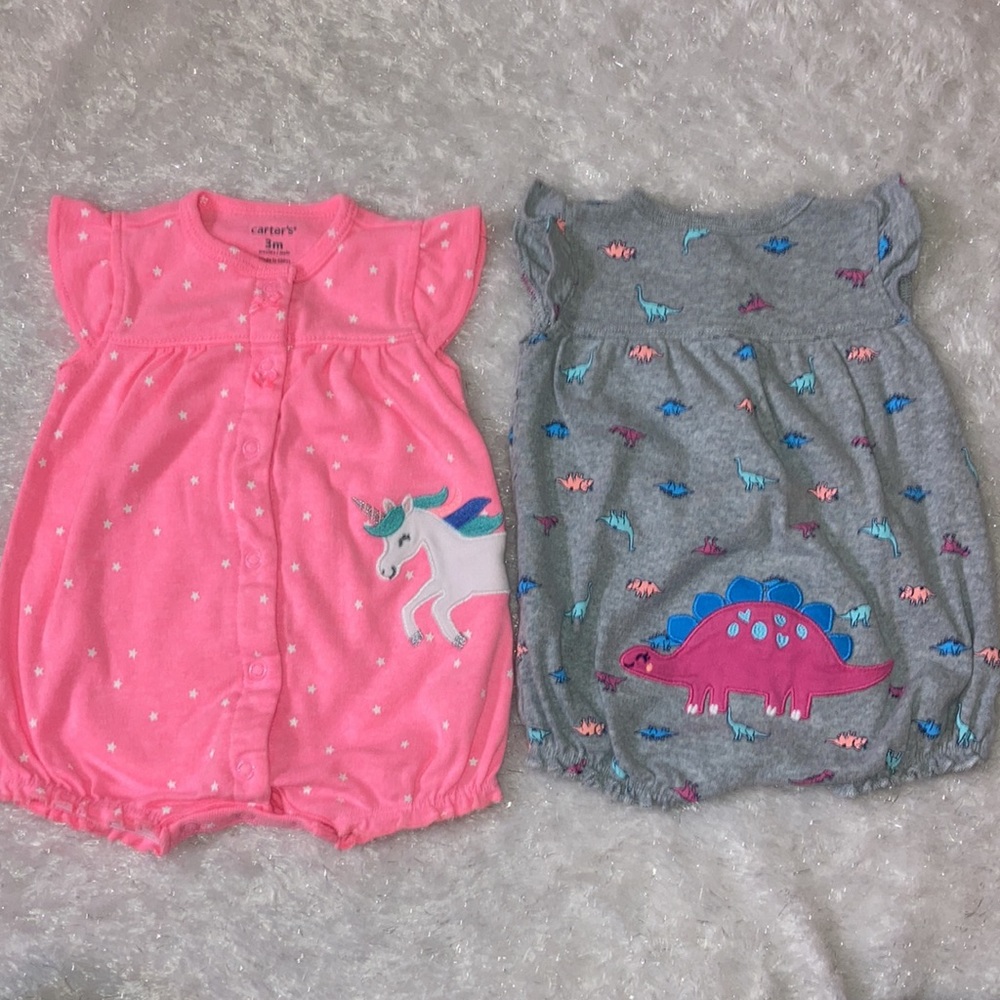 Baby Girl Romper Bundle